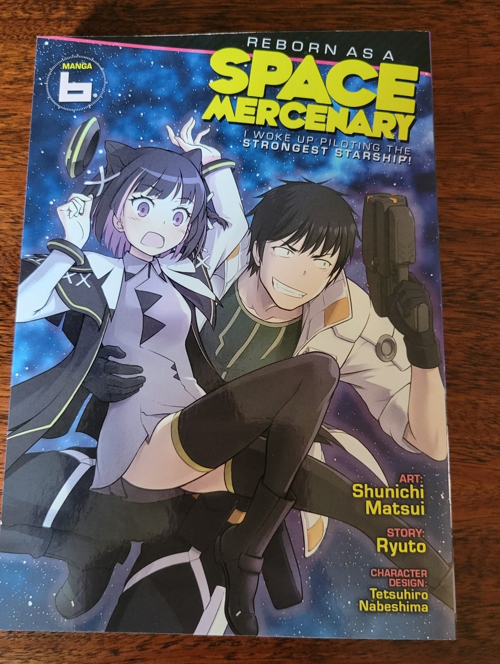 Reborn As A Space Mercenary Volume 6 Manga English Paperback